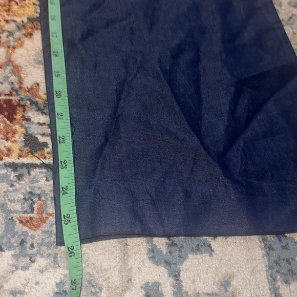 Ann Taylor the Kate wide leg crop pants in chambray size 8 - Picture 12 of 12